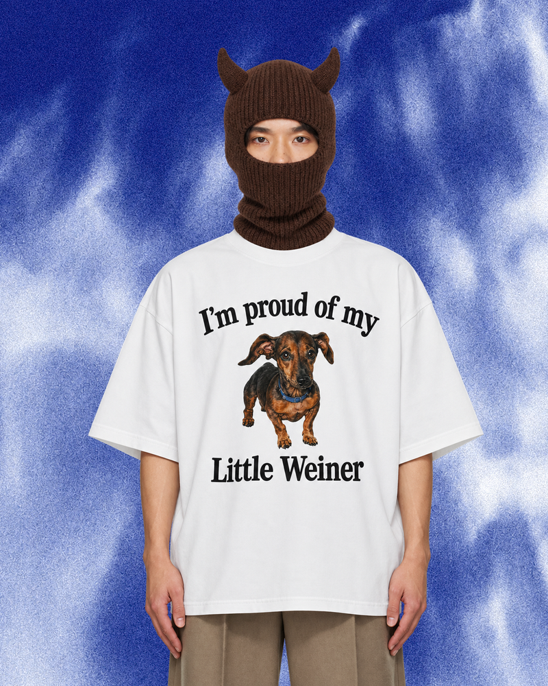 I am proud of my little weiner