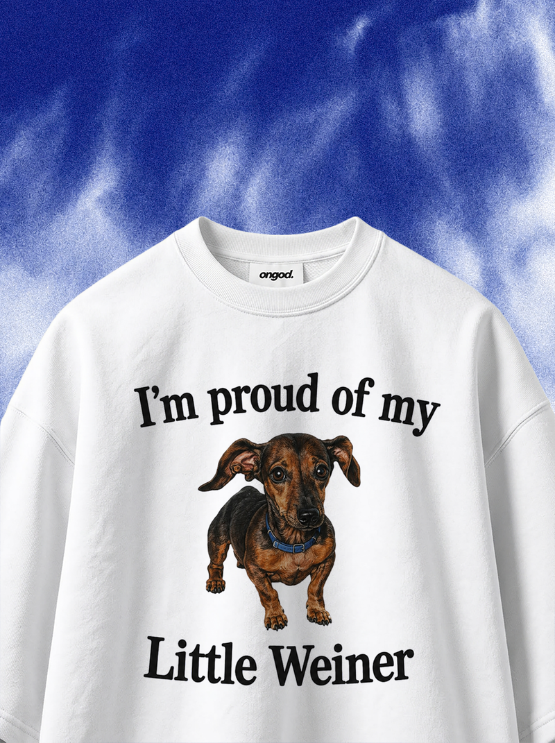 I am proud of my little weiner